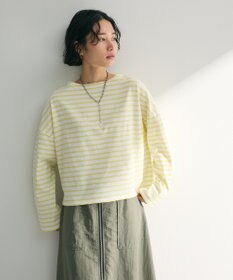 Green Parks ボックスシルエットボーダープルオーバー