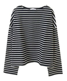 Green Parks ボックスシルエットボーダープルオーバー