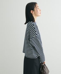 Green Parks ボックスシルエットボーダープルオーバー