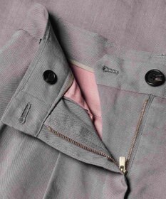 Paul Smith レーヨンリネン コクーンシルエット タックパンツ