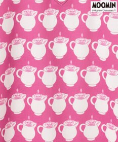23区GOLF 【WOMEN】【MOOMIN COLLECTION】ムーミン 半袖 総柄プリント シャツ