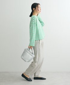 Green Parks ボックスシルエットボーダープルオーバー