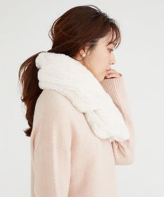 Feroux 【リバーシブル】フェイクファーティペット