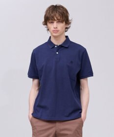 J.PRESS MEN コットンカノコオーバーダイ ポロシャツ