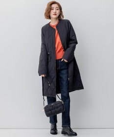 23区 【撥水加工】 中綿 ロング パディング アウター