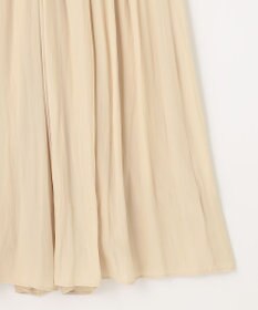 自由区 【セットアップ可/洗える】ブライトサテンライト ギャザーパンツ