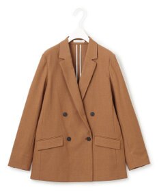 ICB 【接触冷感・UVケア・撥水・洗える】LooseWeave ダブルブレストジャケット