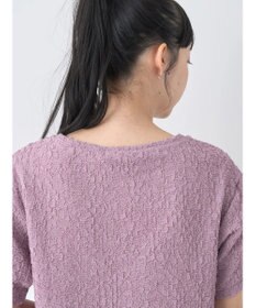 earth music&ecology ホイップ風ジャガードプルオーバー