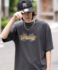 WEGO 【ユニセックス着用ITEM/MLサイズ展開】コンパクトフィットピグメントグラフィックT（SS）