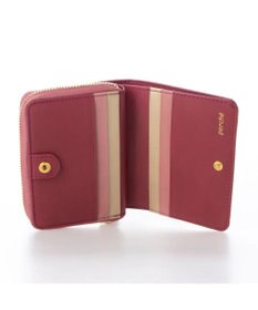 UNBILLION perche ジェムストーンチャームハーフラウンドウォレット