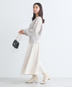 earth music&ecology ラメグラデーションニットプルオーバー