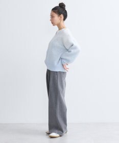 earth music&ecology ラメグラデーションニットプルオーバー