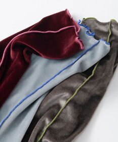 TRICOTE ベロアハイソックス