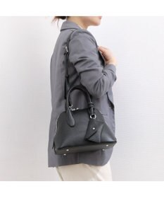 UNBILLION カシュカシュ cachecache / ポーチ付きシェル型ボストン