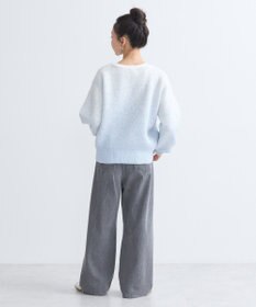 earth music&ecology ラメグラデーションニットプルオーバー