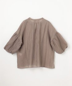 ANY L バルーンスリーブスキッパーブラウス