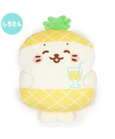 Mother garden しろたん パイナップルパーティー クッション 《しろたん/らっこいぬ》 単品