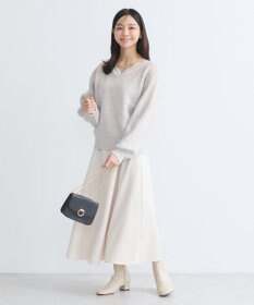 earth music&ecology ラメグラデーションニットプルオーバー