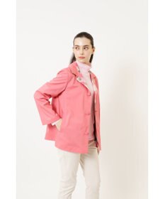 DAKS リバーシブルショート丈ステンカラーコート