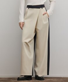 GRACE CONTINENTAL ラップワイドパンツ