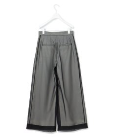 ICB L 【洗える】 シアーレイヤードパンツ