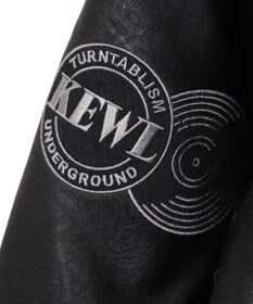 WEGO エコレザーグラフィックジャケット