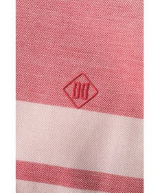 DAKS [DAKS GOLF] チェック冷感半袖ポロシャツ