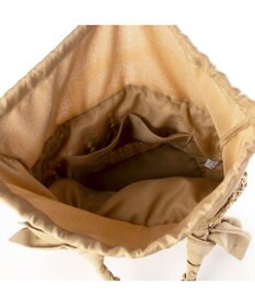 UNBILLION カシュカシュ cachecache / 下がりリボン柄編みトート