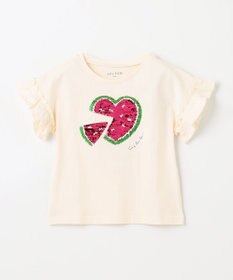 ANY KIDS 接触冷感 ミラクルスパンコール Tシャツ