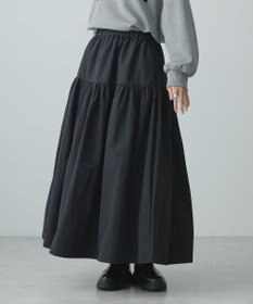 AMERICAN HOLIC ティアードタフタスカート