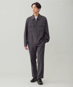 UNFILO MENS 【OCEANS YouTube 掲載/男女兼用】WOOL TOUCH 機能美シャツブルゾン