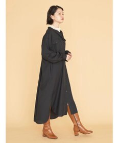 AMERICAN HOLIC イージーケアＷポケットシャツワンピース