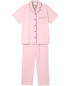 une nana cool 【綿混】両染ジャージ半袖パジャマ MADE WITH LIBERTY FABRIC