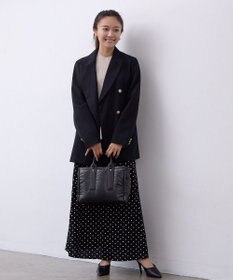 TOPKAPI 【TREASURE TOPKAPI】メタリック パデット ショルダー付 トートバッグ