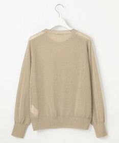 自由区 【洗える】シアーアセテート ニット