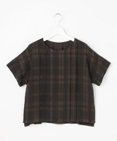 J.PRESS LADIES L 【一枚で着映え】シャドーチェック カットソー