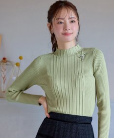 Tiaclasse 【新色追加・洗える】ランダムリブニットプルオーバー