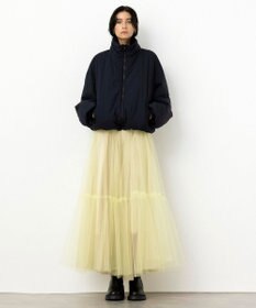 NAVE 【Nave・洗える】チュールフレアースカート