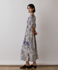 GRACE CONTINENTAL スカーフプリントドレス