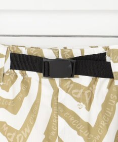 PW CIRCULUS 【高通気 / 軽撥水 / 軽量のDotAir 使用】【MEN】ゼブラ柄ベルテッドショーツ