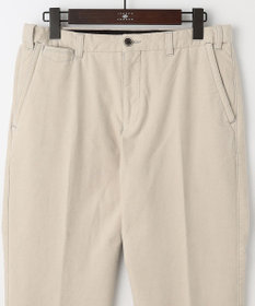 JOSEPH ABBOUD 【キングサイズ・裏起毛/ウエスト伸びる】オーガニックコットン2WAYストレッチカルゼ パンツ