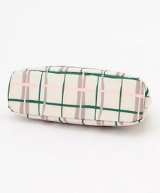 Y'SACCS 総柄プリントハーフムーンポーチ