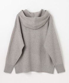 ANY L ハーフジップニットフーディー