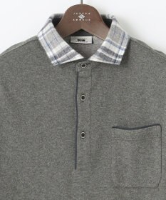 JOSEPH ABBOUD 【保温性/滑らかな肌触り/多機能ポロシャツ】 ウィンターダディー ポロシャツ