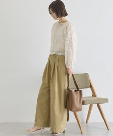 AMERICAN HOLIC 【前後2WAY】シアーレースブラウス