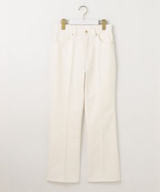 ANY SIS 【美Denimシリーズ】センタープレスセミフレア デニム