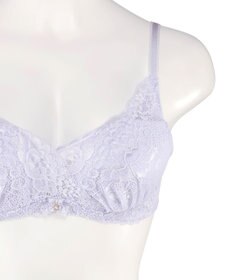 San-ai Resort（三愛水着楽園） 【northerly bra フィットシリーズ 谷間メイク】 カシュクールレースモールド ブラジャー＆ショーツSet B～Fカップ