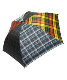 +RING UNISEX プラスリング 簡単開閉式折傘55cm CHK T1399