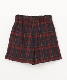 ANY KIDS チェック柄 プリーツ キュロット