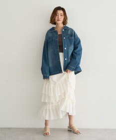 YECCA VECCA 2wayスクエアノースリーブニット